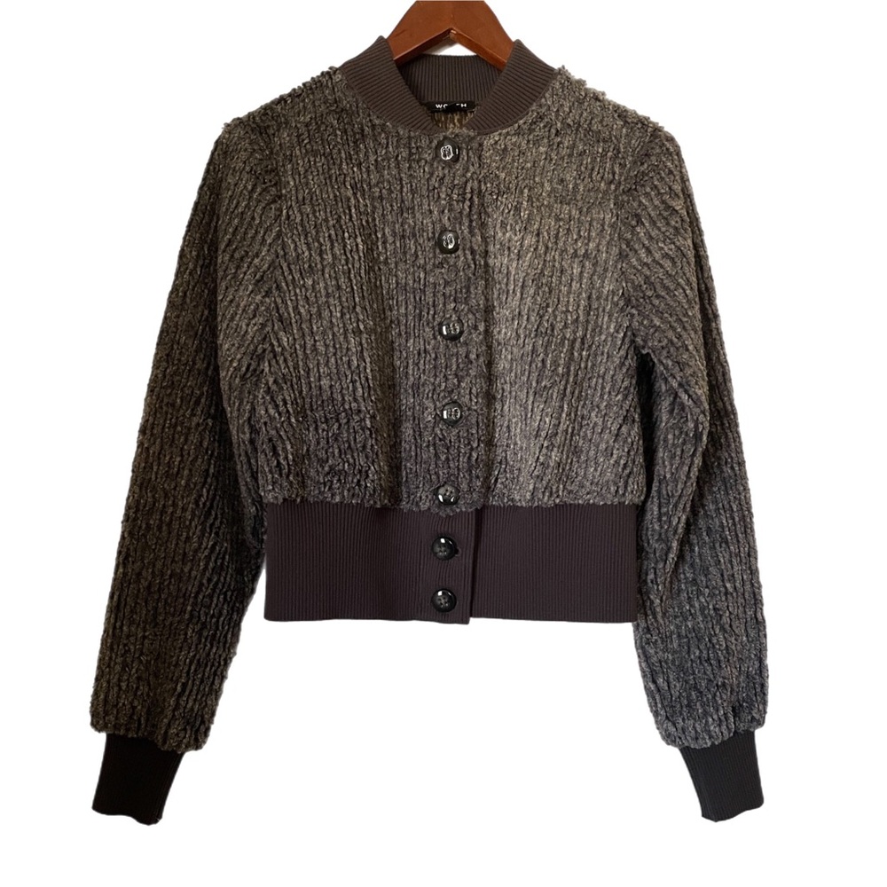 StRiPeD GrAy B0mBeR JaCkEt cHeNiLle 🫶